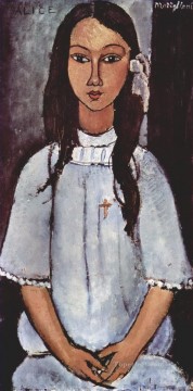 Alicia 1915 Amedeo Modigliani Pinturas al óleo
